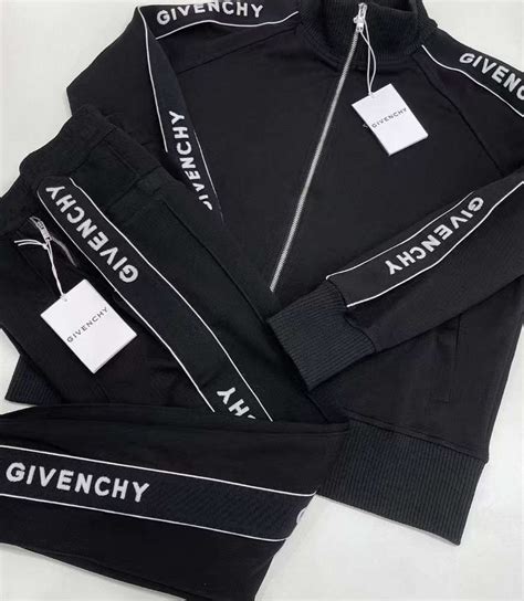 givenchy logo tracksuit|givenchy tracksuit price.